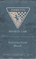 Original Doretti Instruction Book... stolen...#€%#%€#/§§=(